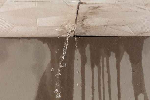 Professional Flood Damage Cleanup technician working in Lake, WV